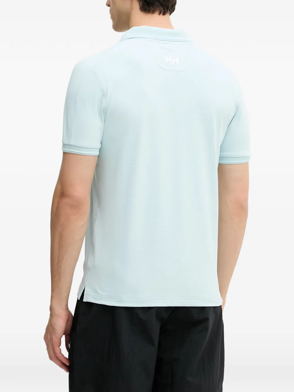 Helly Hansen Salina poloshirt met korte mouwen en logo-print Blauw