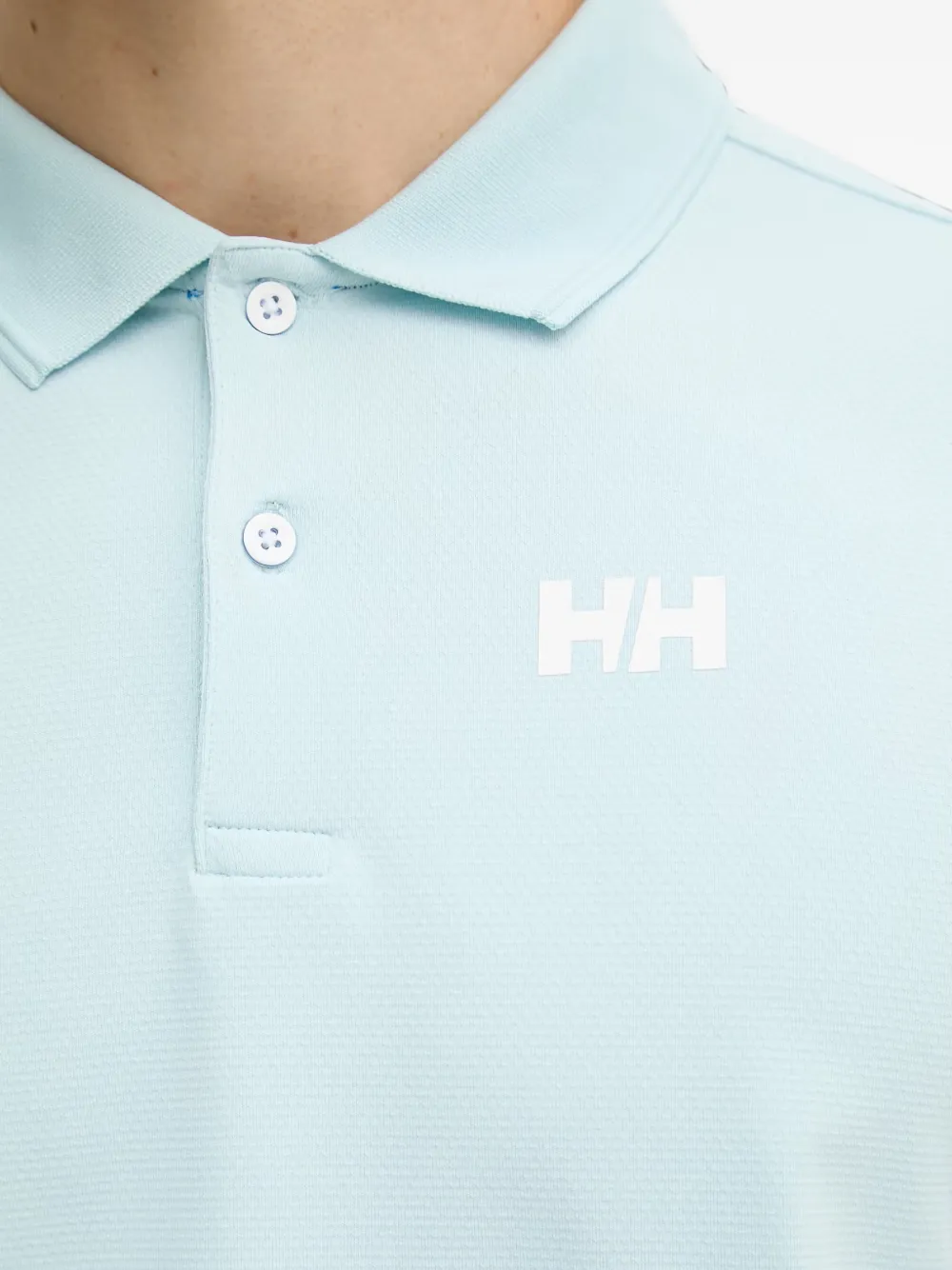 Helly Hansen Salina poloshirt met korte mouwen en logo-print Blauw