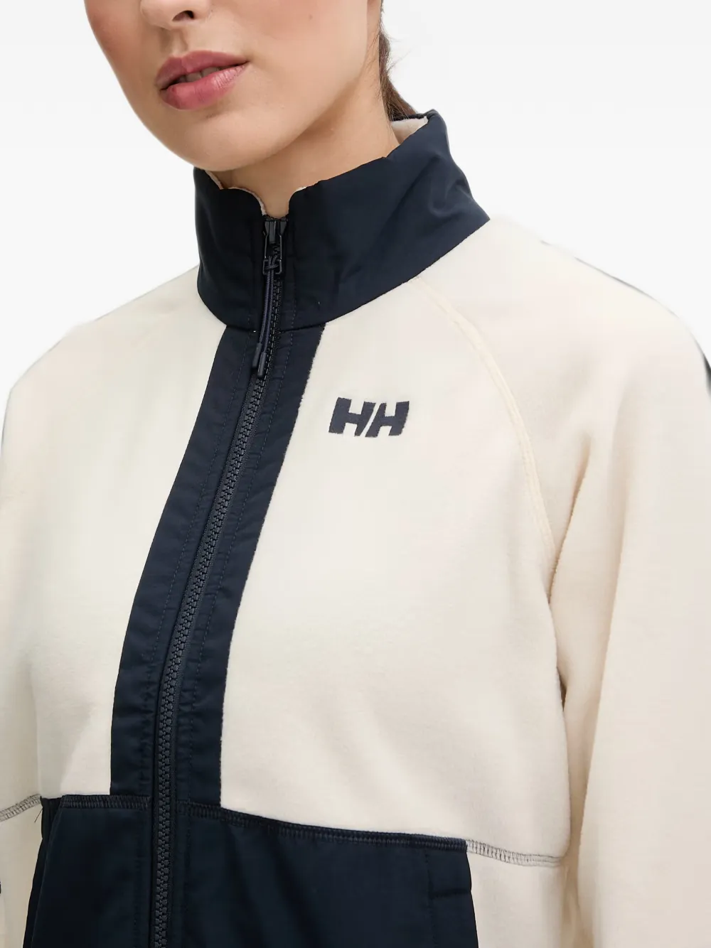 Helly Hansen RIG panelled fleece sweatshirt Beige