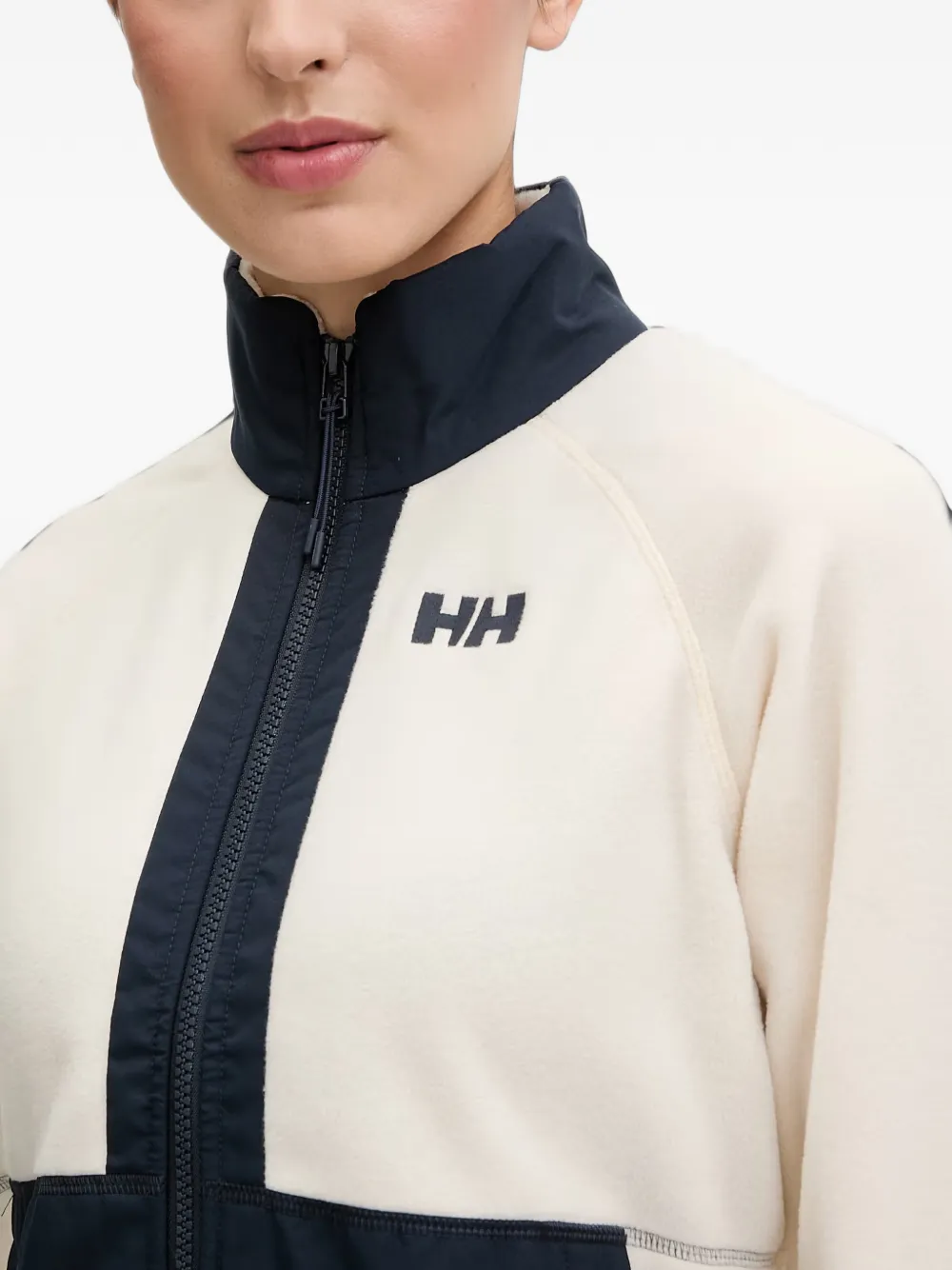 Helly Hansen RIG panelled fleece sweatshirt Beige