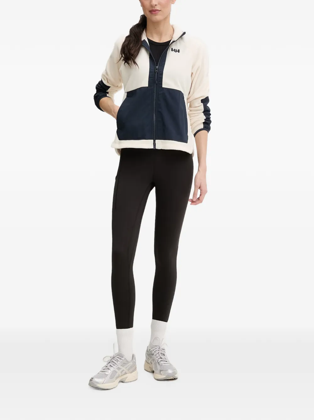 Helly Hansen RIG panelled fleece sweatshirt Beige