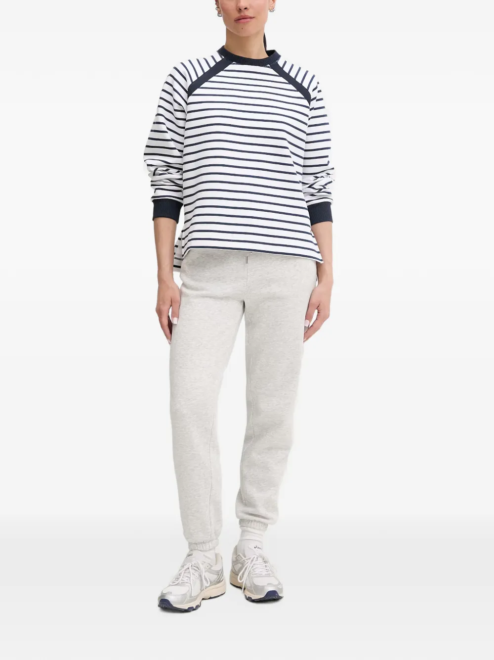 Helly Hansen Capri horizontal-stripe sweater Wit