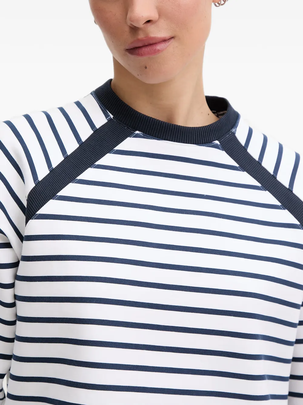 Helly Hansen Capri horizontal-stripe sweater Wit