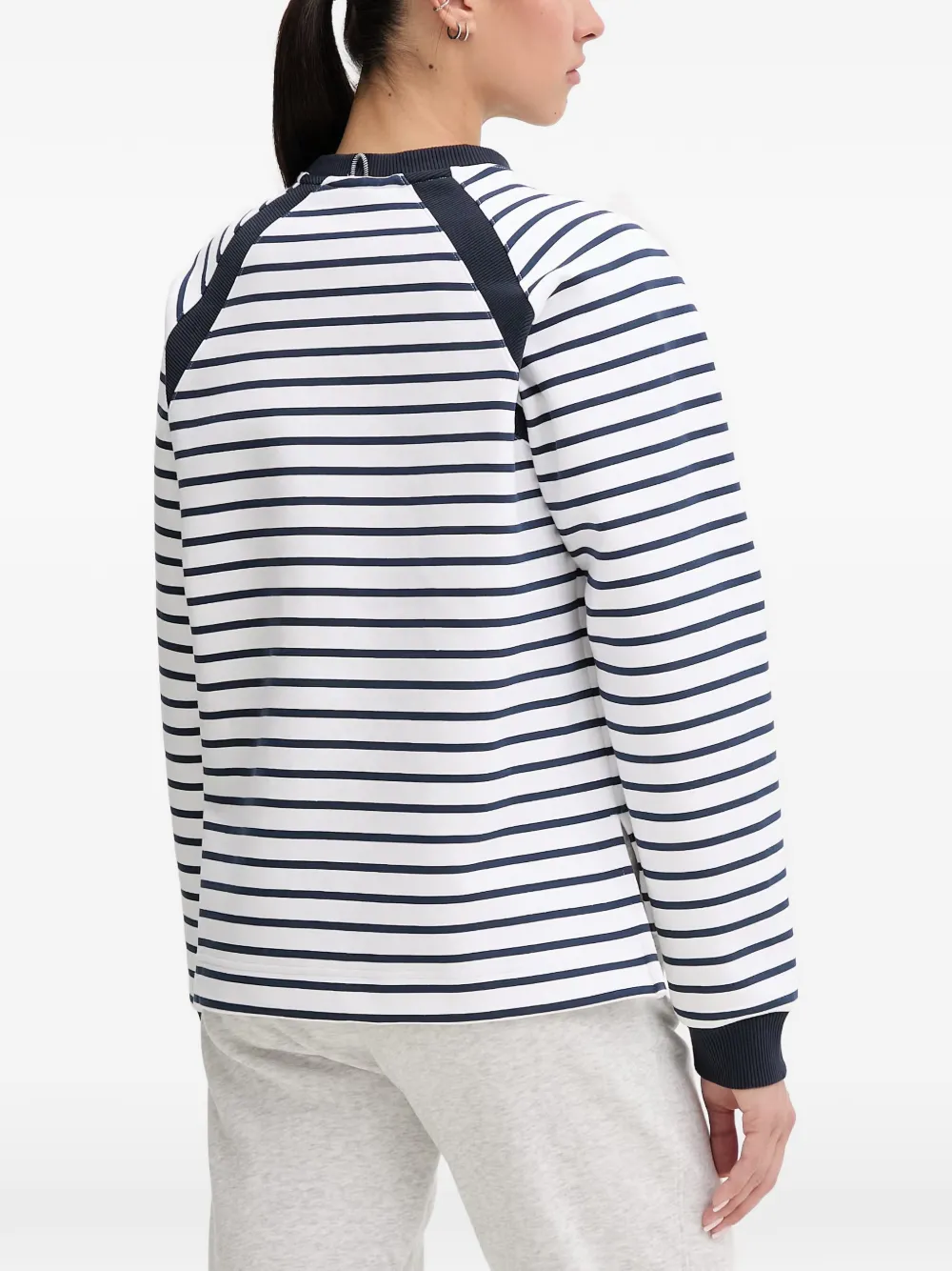Helly Hansen Capri horizontal-stripe sweater Wit