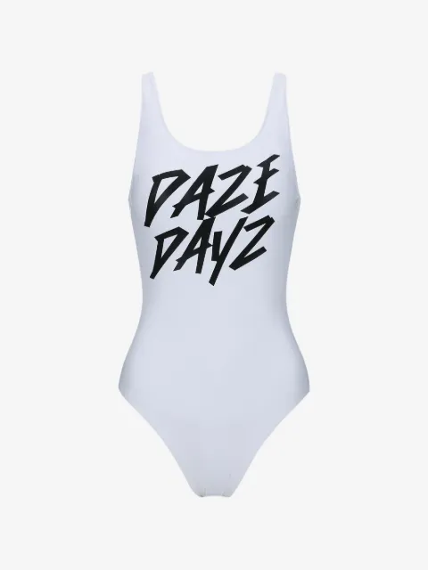 DAZE DAYZ bañador con logo estampado