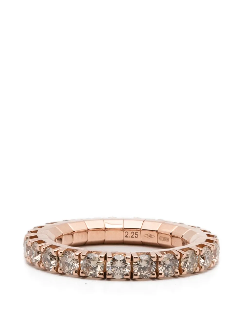 Roberto Demeglio extensible diamond tennis ring - Rosa