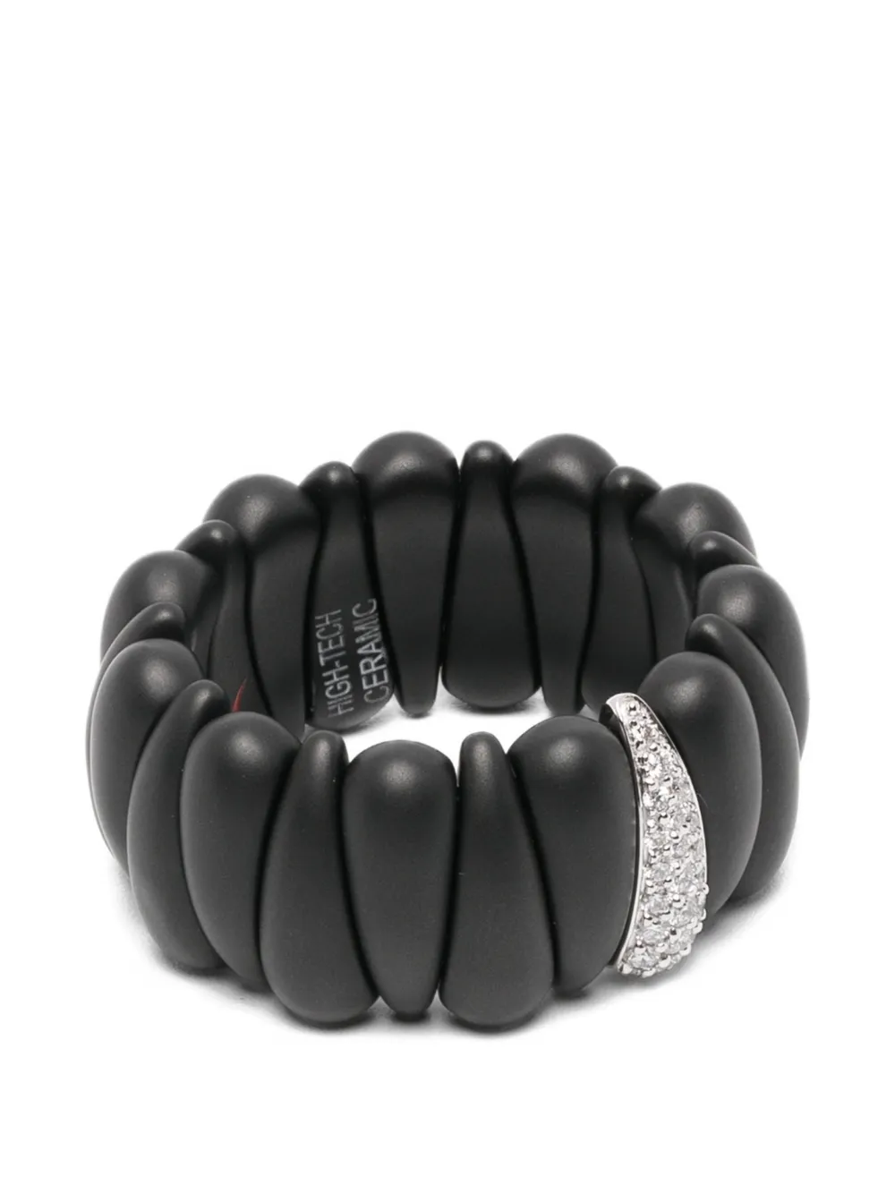Roberto Demeglio diamond ring - Argento