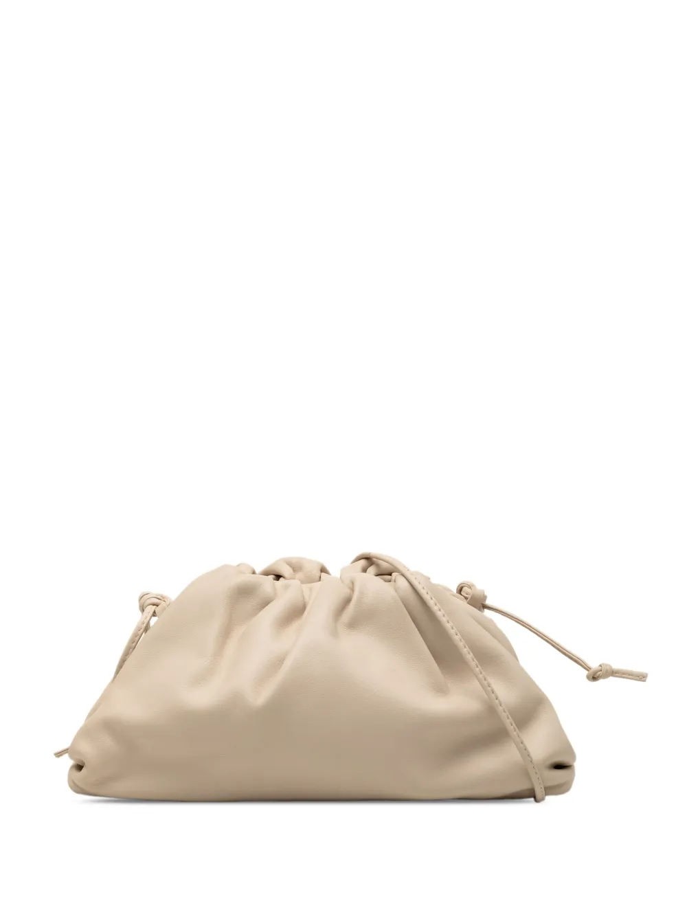 Bottega Veneta Pre-Owned 2012-2026 Lambskin The Mini Pouch crossbody bag - Marrone