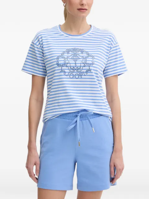 Joop! playera Tele con logo estampado y motivo de rayas