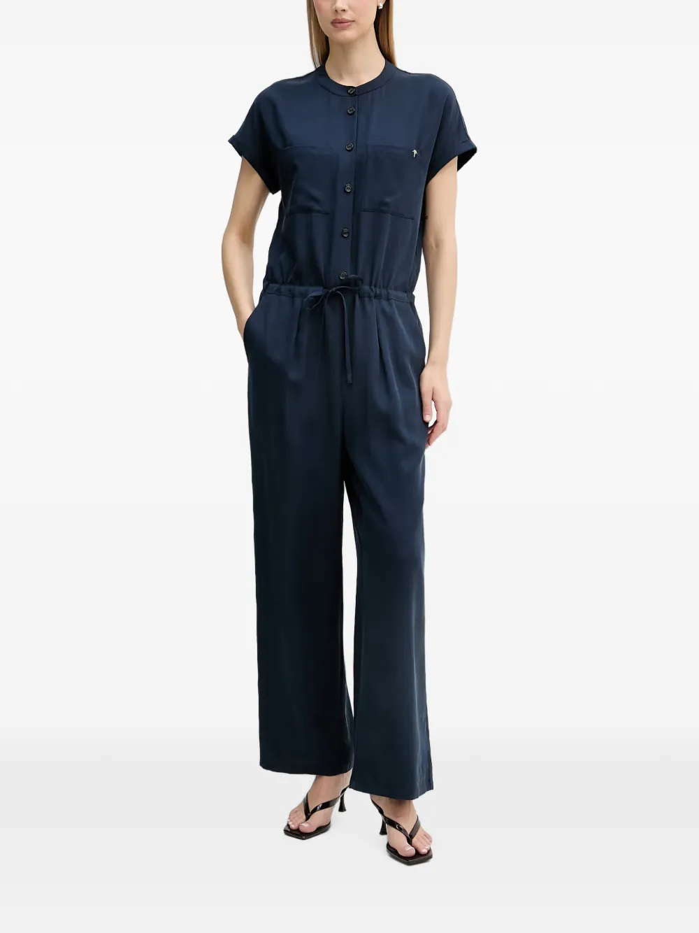 Joop! Pica drawstring-waist jumpsuit - Blu