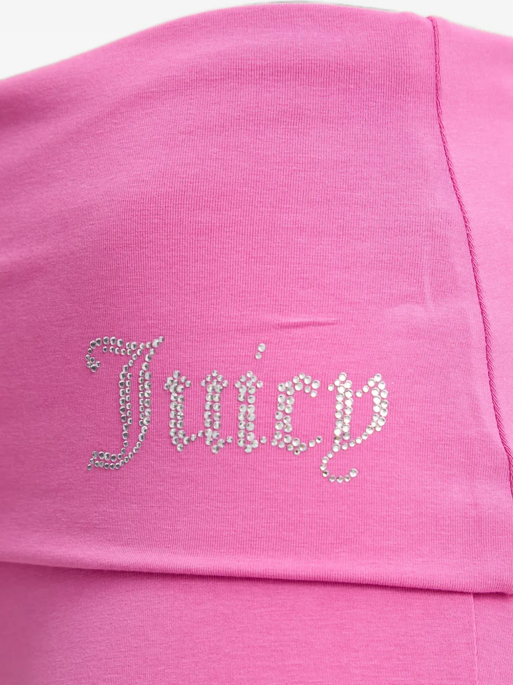 Juicy Couture Shorts met logo van stras Roze