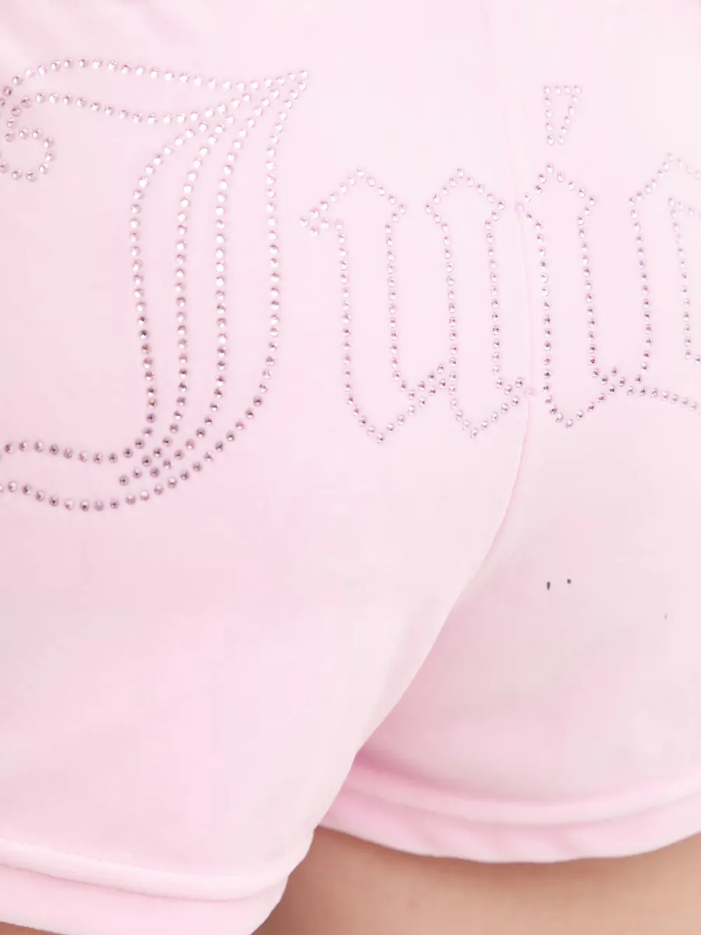 Juicy Couture Shorts verfraaid met stras Roze