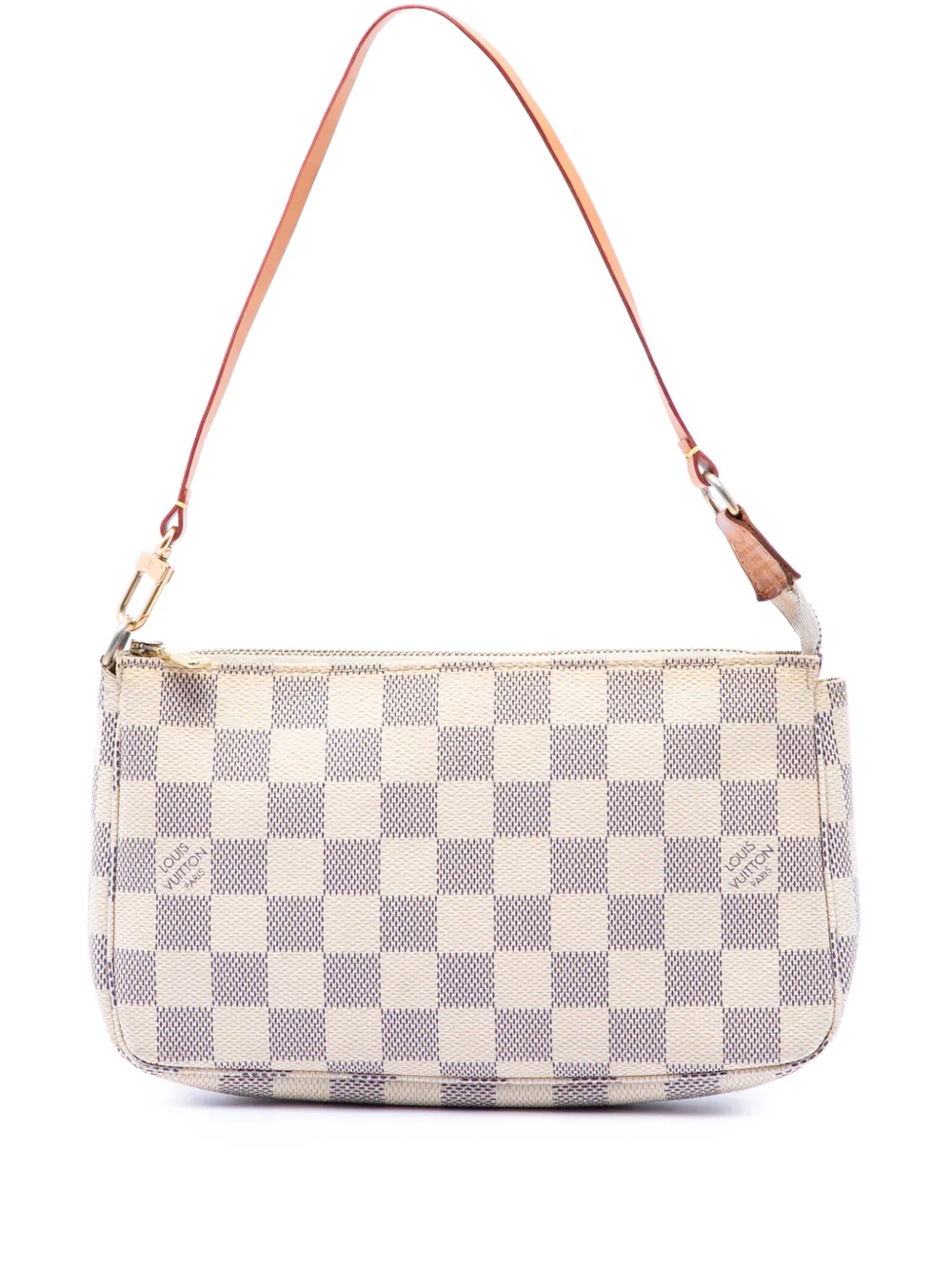 Louis Vuitton Pre-Owned 2011 Damier Azur Pochette Accessoires shoulder bag - White