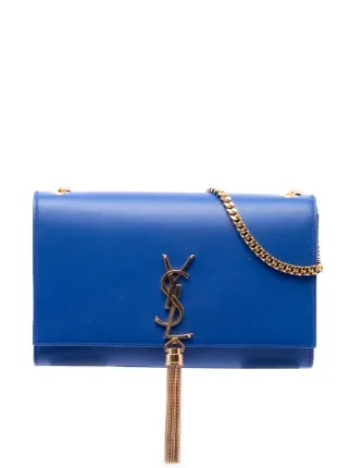 Saint Laurent Pre-Owned 2015 Medium Smooth Calfskin Monogram Kate
