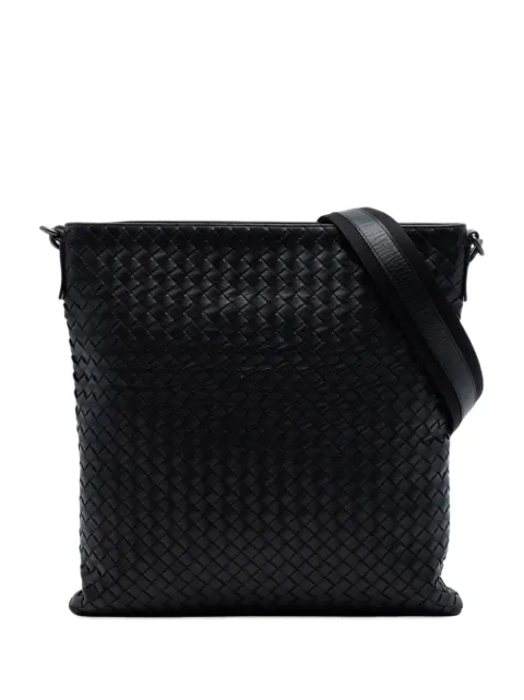 Bottega Veneta Pre-Owned 2012-2026 Intrecciato Nappa Flat Messenger Bag crossbody bag