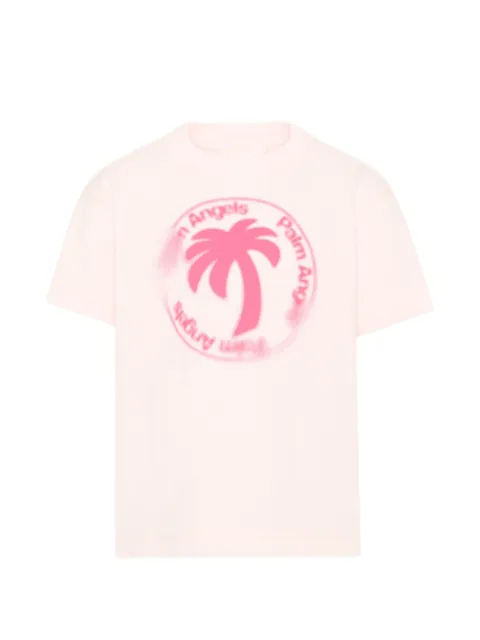 Palm Angels Kids logo-print T-shirt