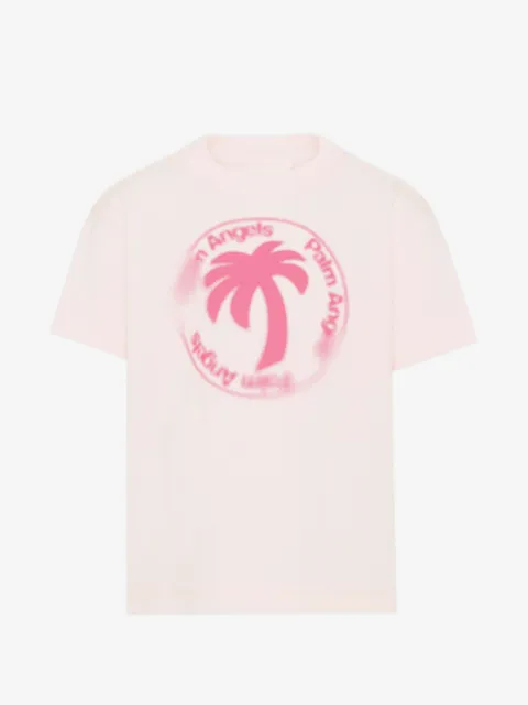 Palm Angels Kids logo-print T-shirt
