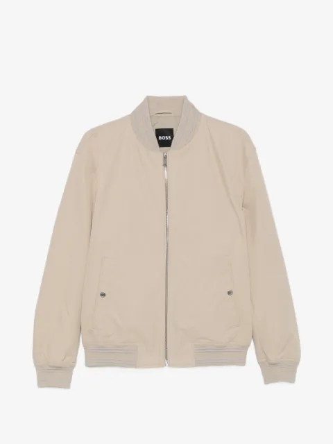 BOSS zip-up bomber jacket