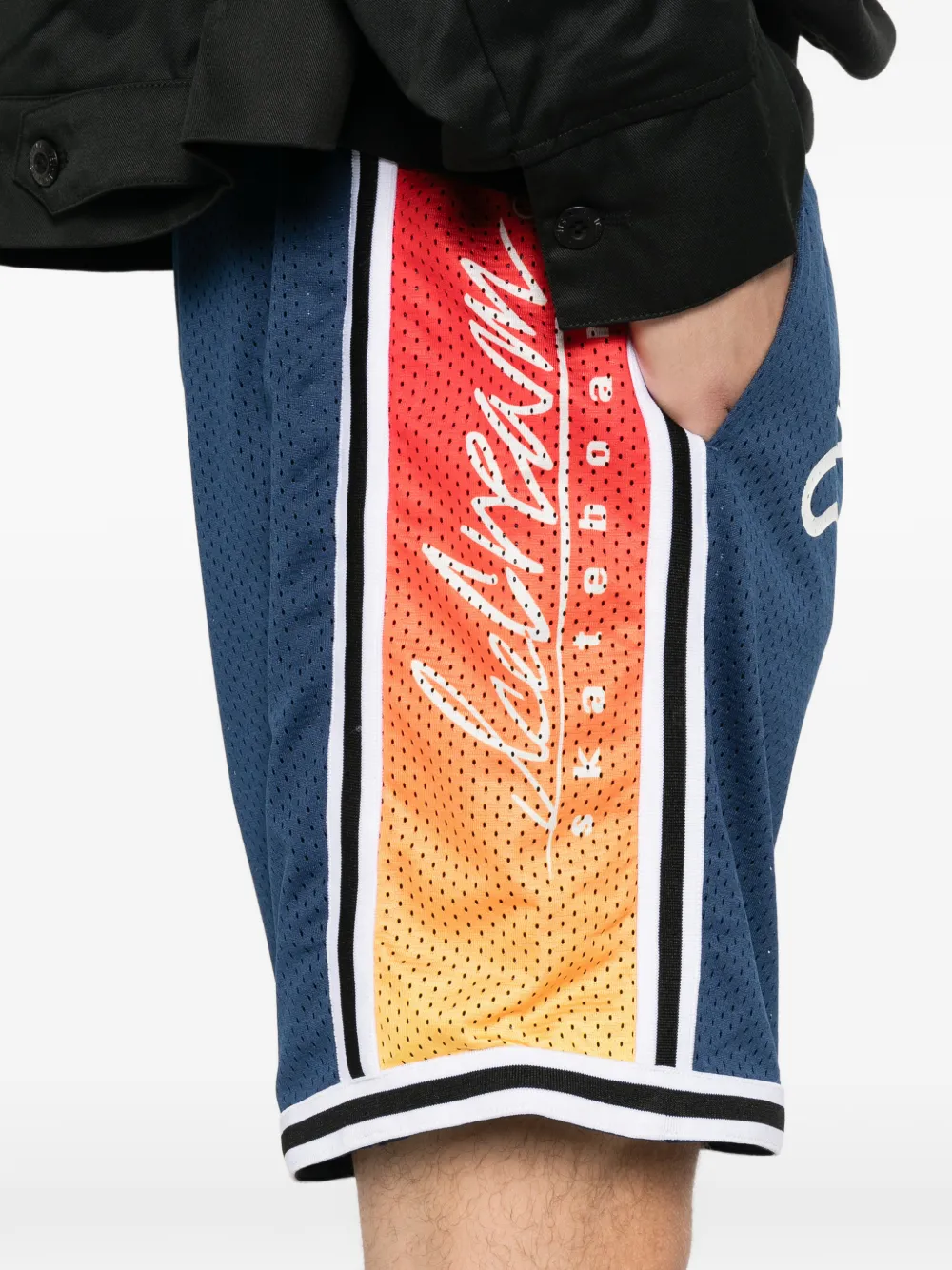 ICECREAM Running Dog Basketball Shorts | Blue | FARFETCH AO