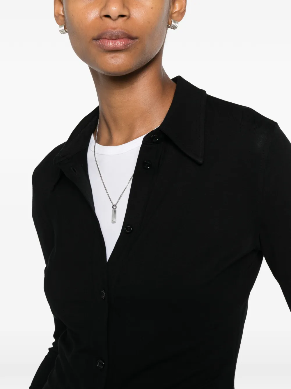 TOTEME Button-up overhemd Zwart
