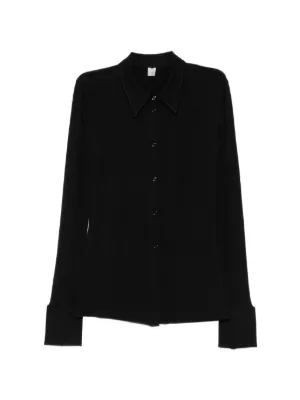 Balenciaga ロゴ シャツ | ブラック | FARFETCH JP