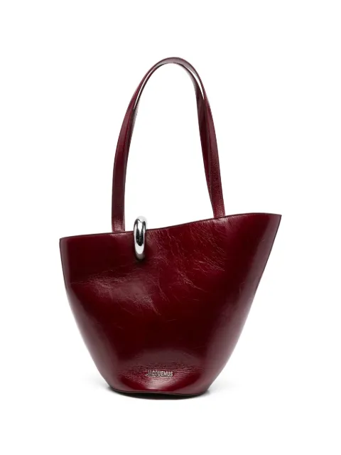 Jacquemus Pre-Owned Le Bambola Moyen leather bucket bag