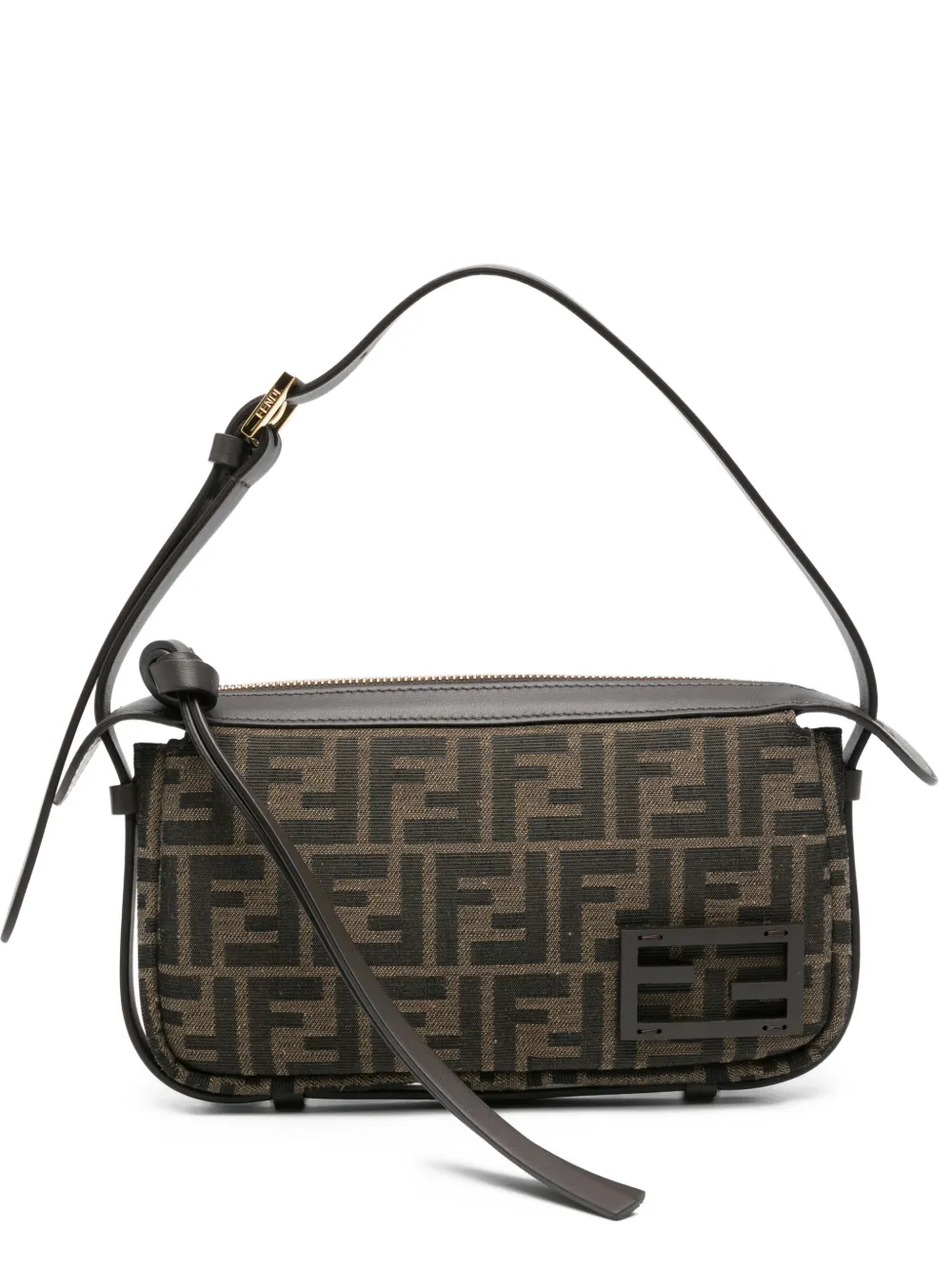 Fendi Pre-Owned mini Simply Fendy shoulder bag - Marrone