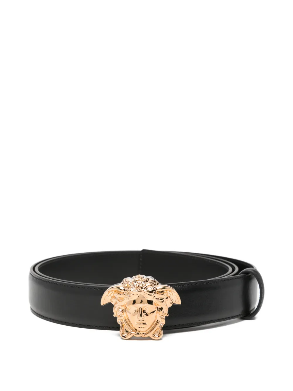 Versace Pre-Owned La Medusa leather belt - Schwarz