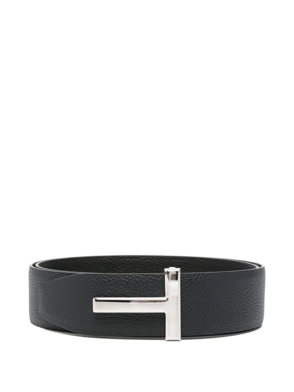 Tom Ford Pre-Owned reversible T-buckle belt - Nero