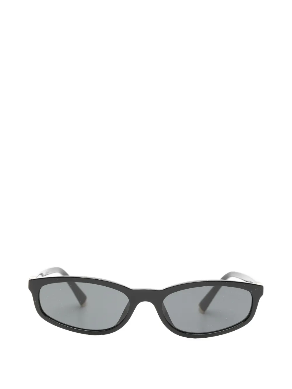 Miu Miu Pre-Owned logo-detail sunglasses - Nero