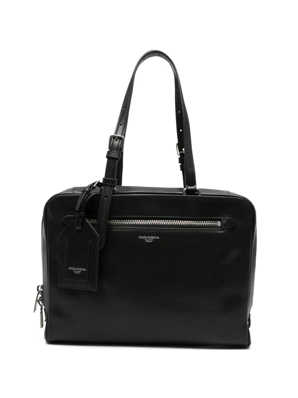 Dolce & Gabbana Pre-Owned zip-fastening tote bag - Nero