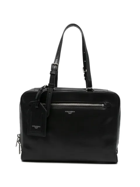 Dolce & Gabbana Pre-Owned zip-fastening tote bag