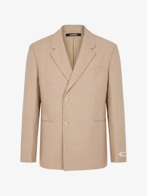 Jacquemus The Melo logo-patch blazer