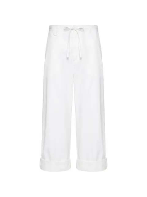 Jacquemus drawstring-waist turn-up trousers
