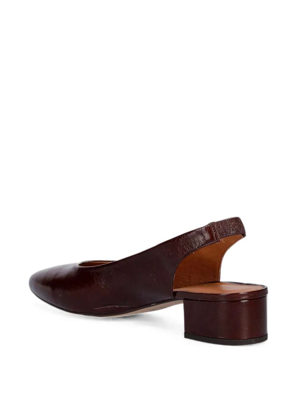 JONAK PARIS Slingback pumps met puntige neus Bruin