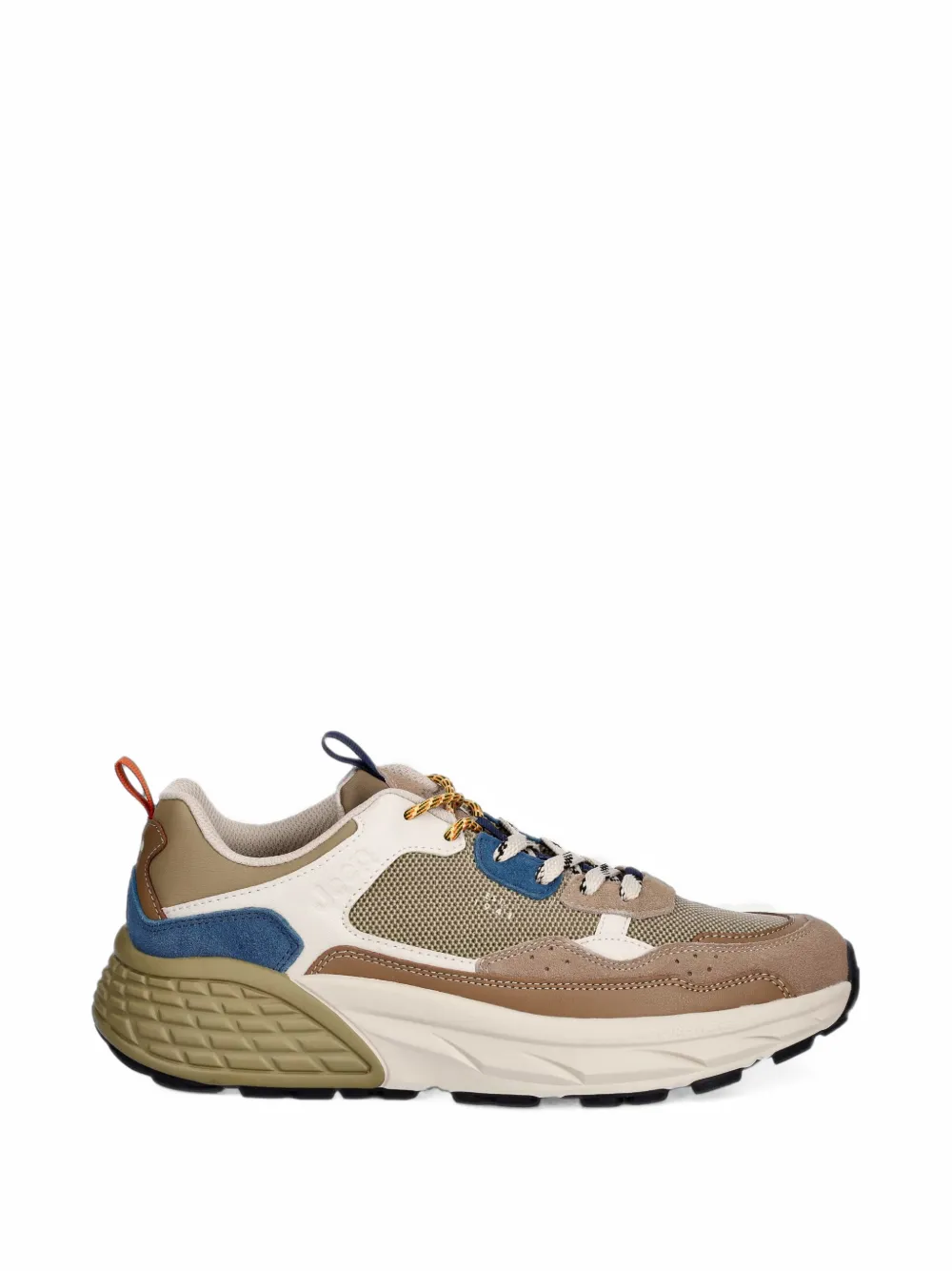 JEEP Groove Washed panelled chunky-sole sneakers