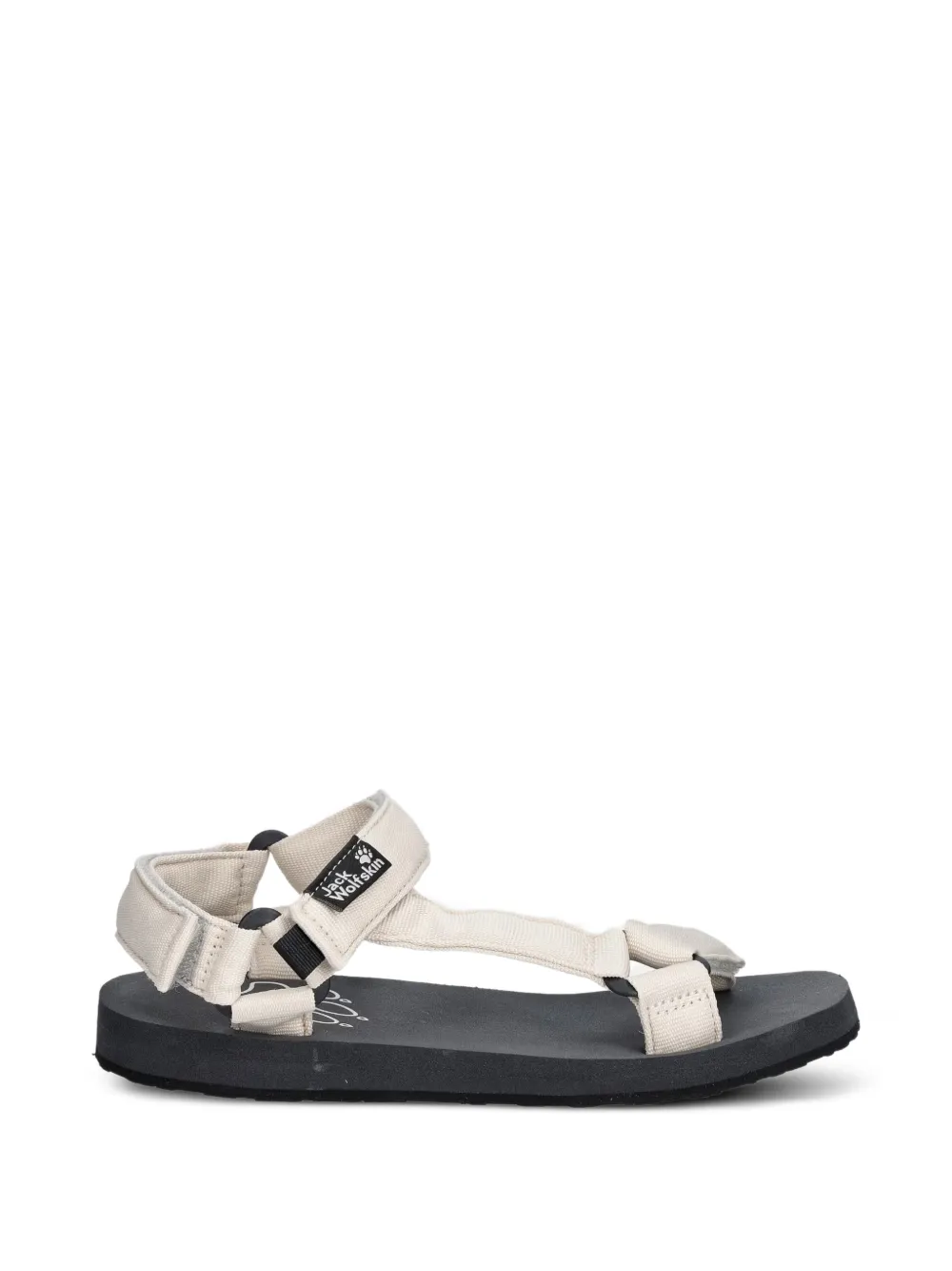 JACK WOLFSKIN Taiga touch-strap sandals - Toni neutri