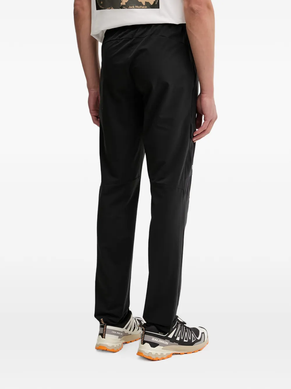 JACK WOLFSKIN Hikeout performance broek Zwart