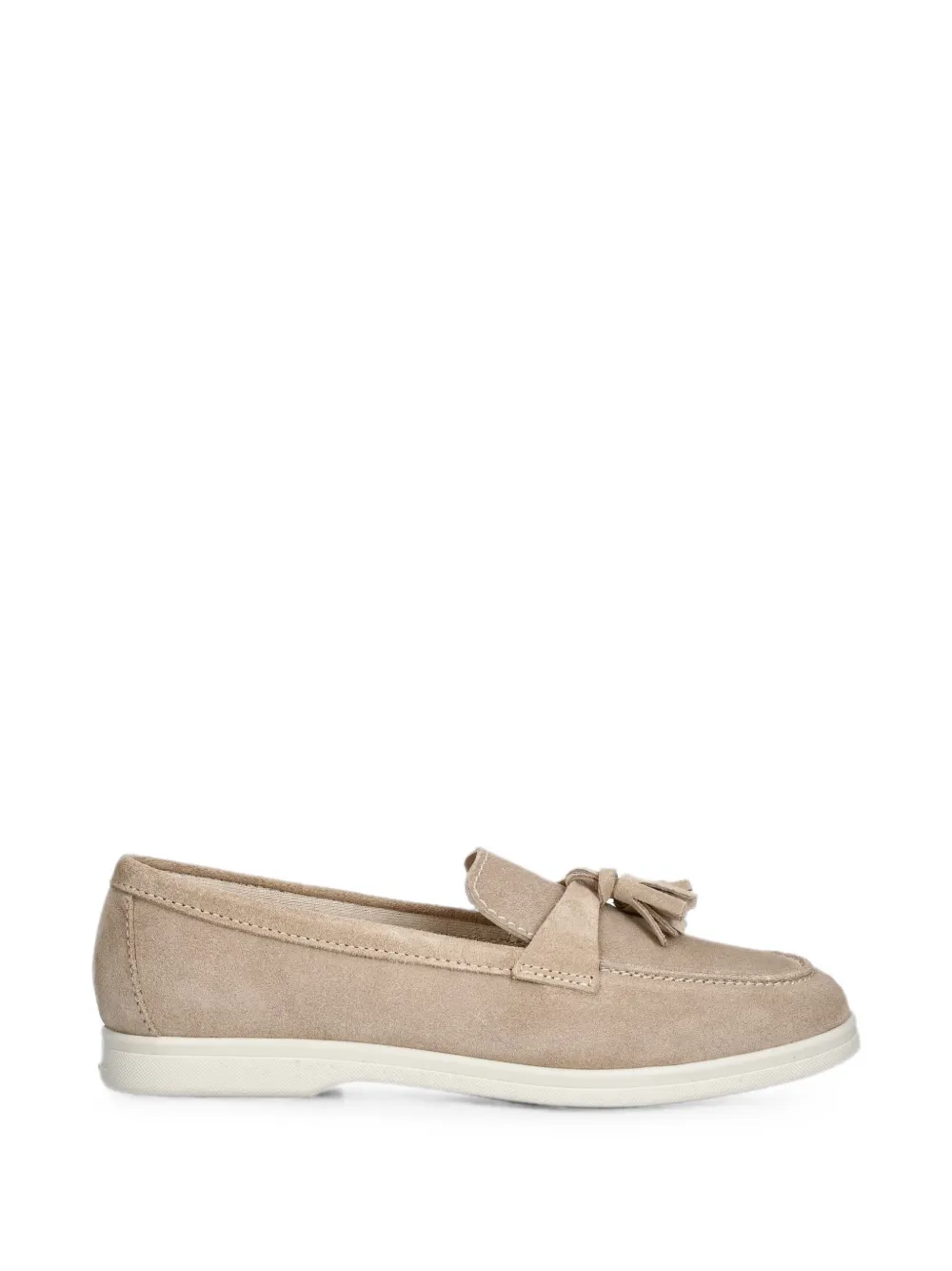 JONAK PARIS Nuit tassel-detail suede loafers - Toni neutri