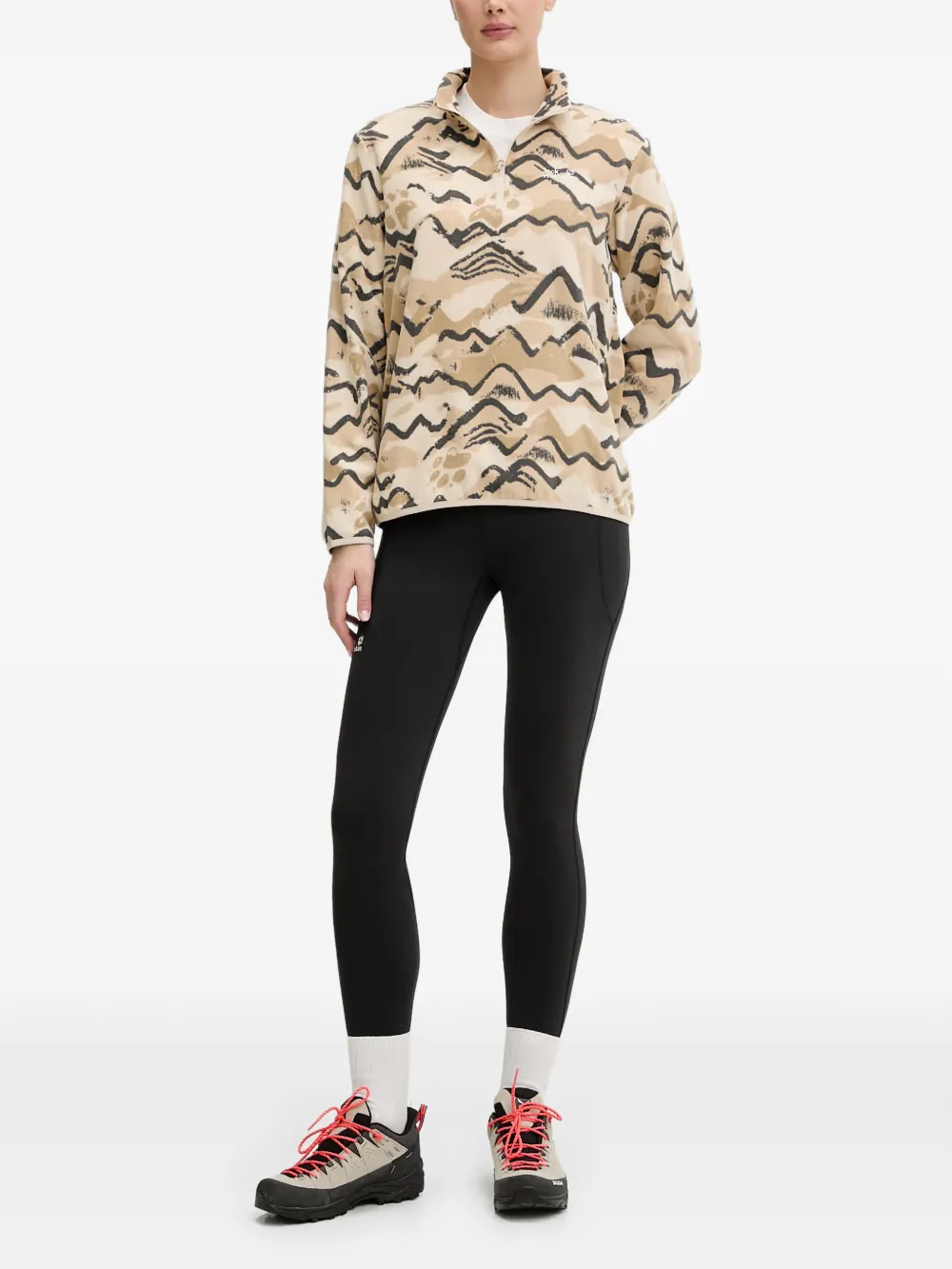 JACK WOLFSKIN Paw Era 100 sweater Beige
