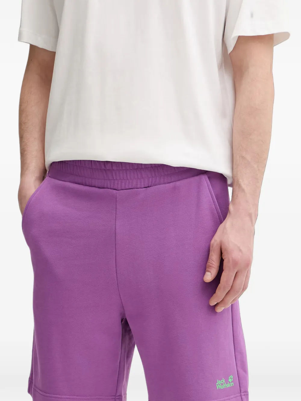 JACK WOLFSKIN Celebrate The Paw shorts Paars