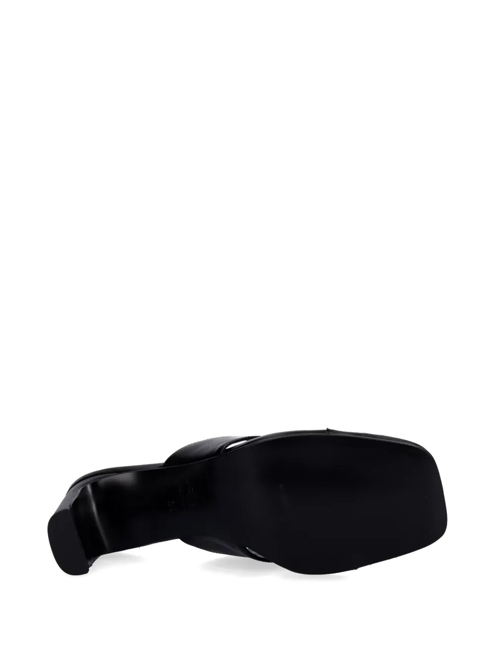 JONAK PARIS Sandalen met vierkante neus Zwart