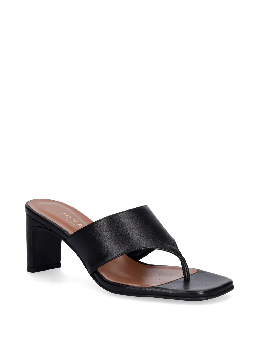 JONAK PARIS Sandalen met vierkante neus Zwart