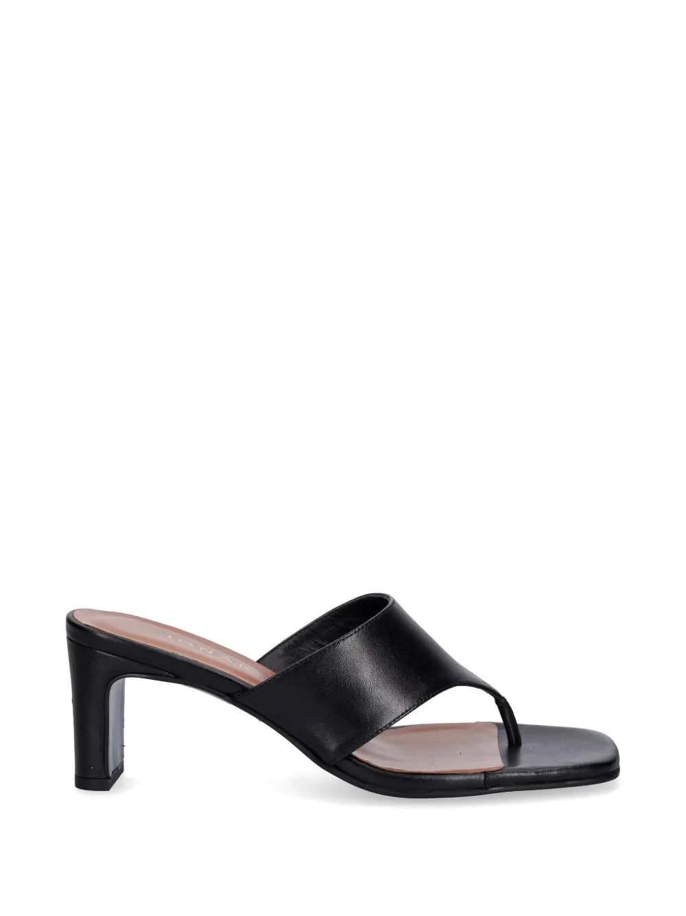 JONAK PARIS Sandalen met vierkante neus Zwart