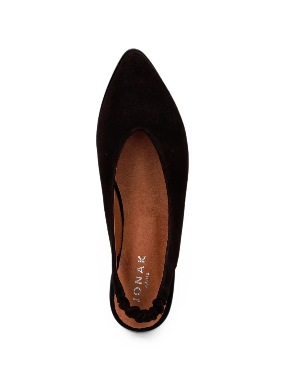 JONAK PARIS Acajou slingback pumps met puntige neus Bruin