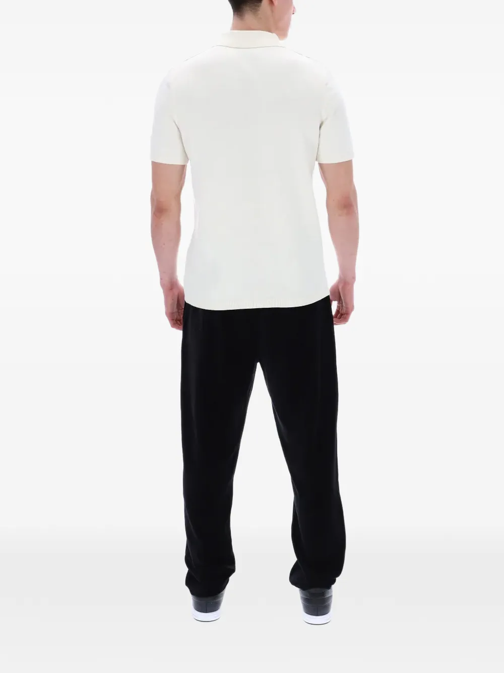 Fila Buddy poloshirt met logopatch Wit