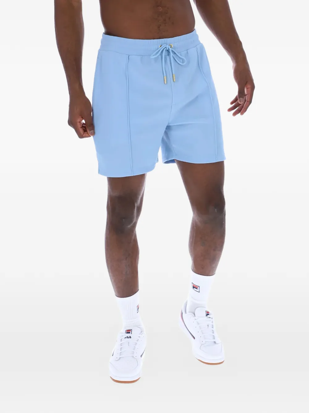 Fila Eusebio trainingsshorts met logopatch Blauw