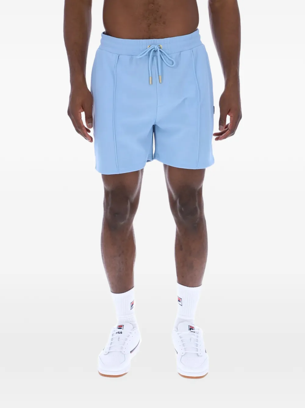 Fila Eusebio trainingsshorts met logopatch Blauw