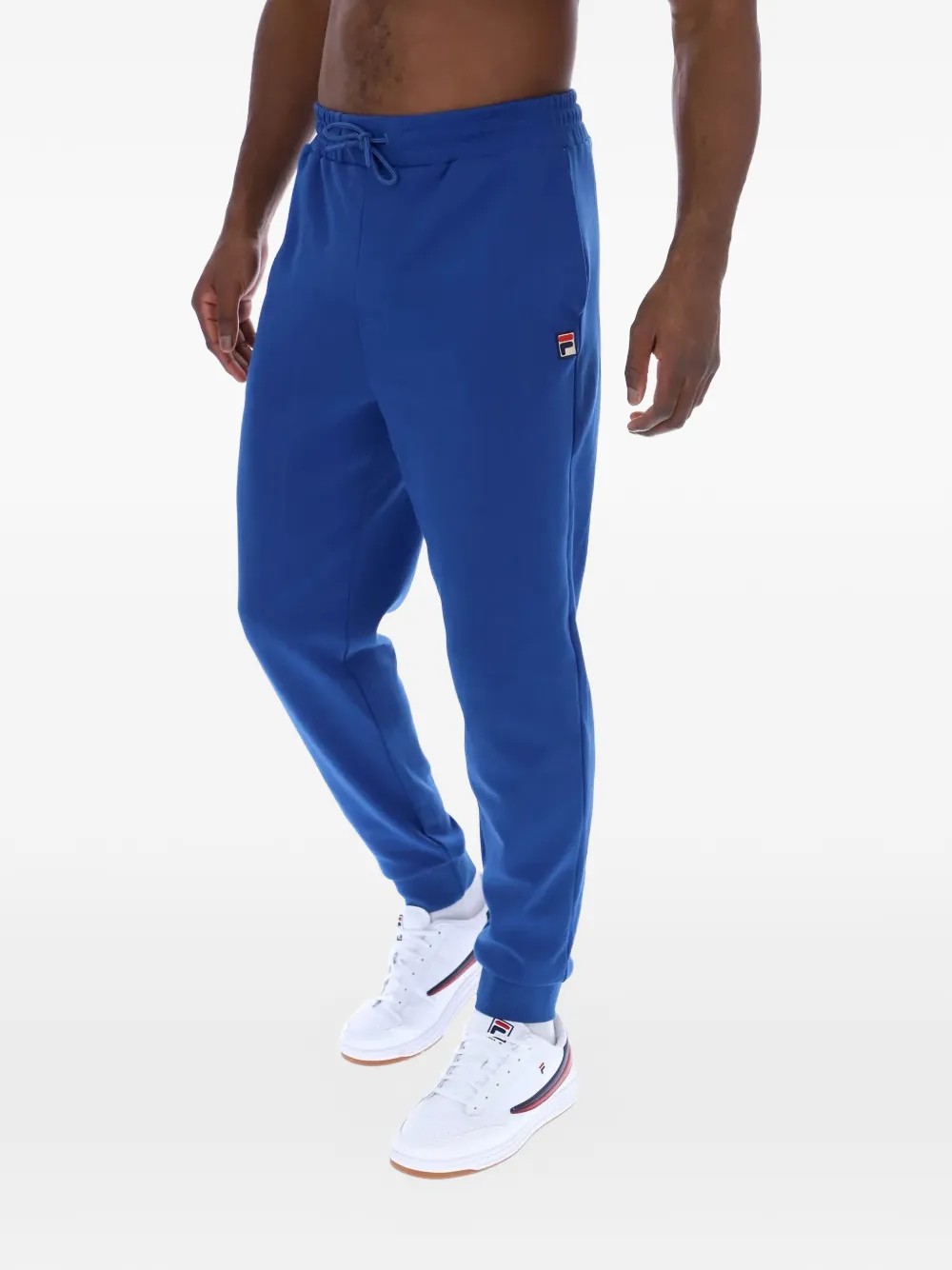 Fila Giulio trainingsbroek met logopatch Blauw