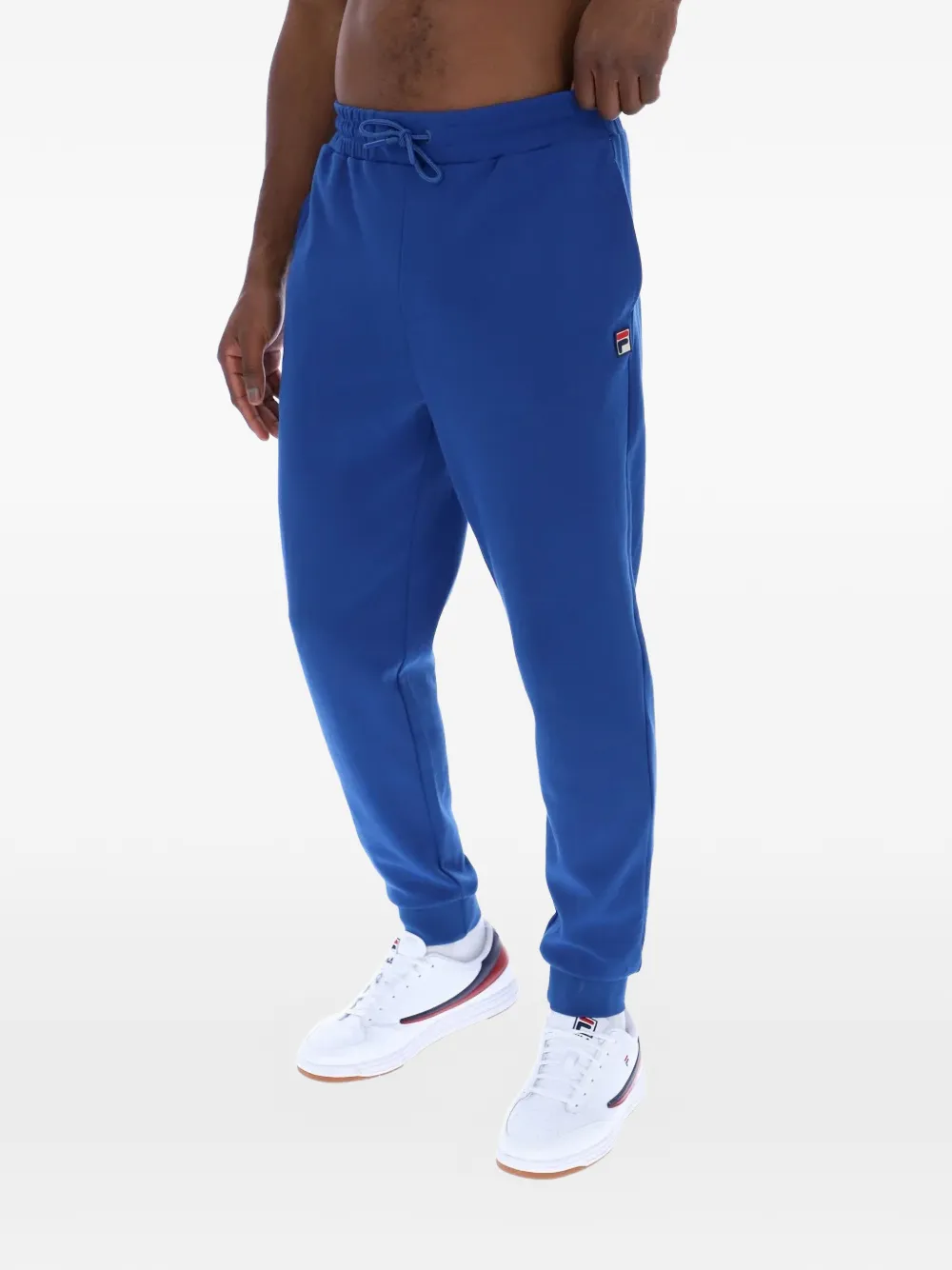 Fila Giulio trainingsbroek met logopatch Blauw